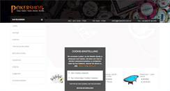 Desktop Screenshot of pokershop.at