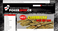 Desktop Screenshot of pokershop.ch