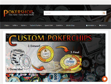 Tablet Screenshot of pokershop.de